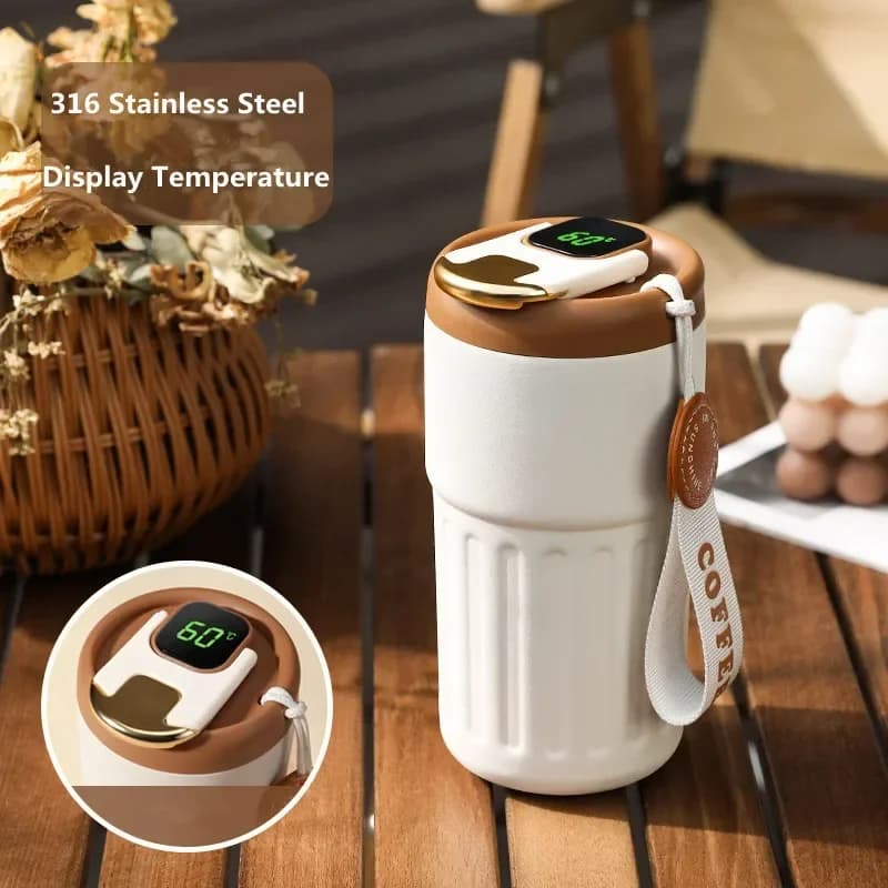 Smart kubek termiczny 450 ml stal 316 ☕